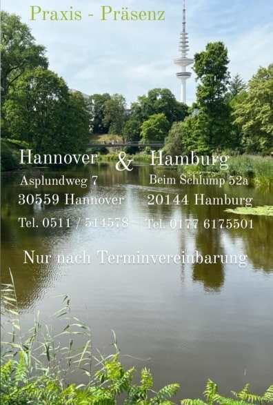 Praxis-Präsenz Adressen für Hannover und Hamburg Naturheilpraxis für energetische Medizin Kotte